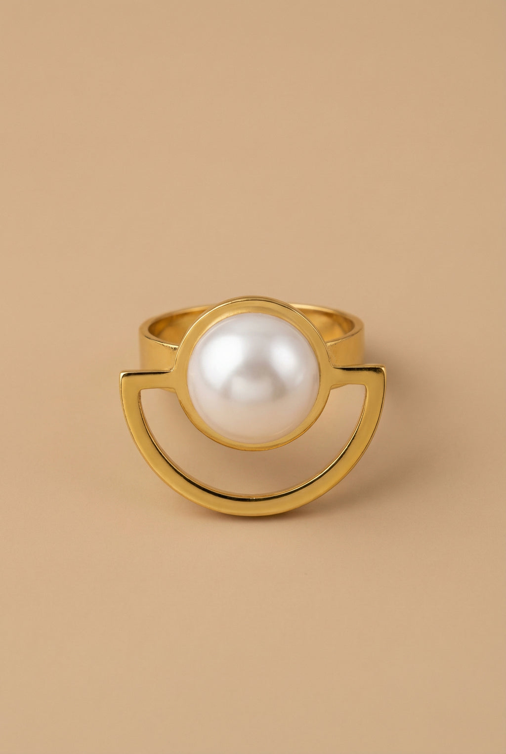 ORBIT PEARL RING