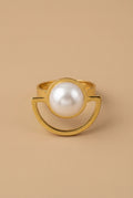 ORBIT PEARL RING