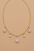 LUSTRE TEARDROP NECKLACE