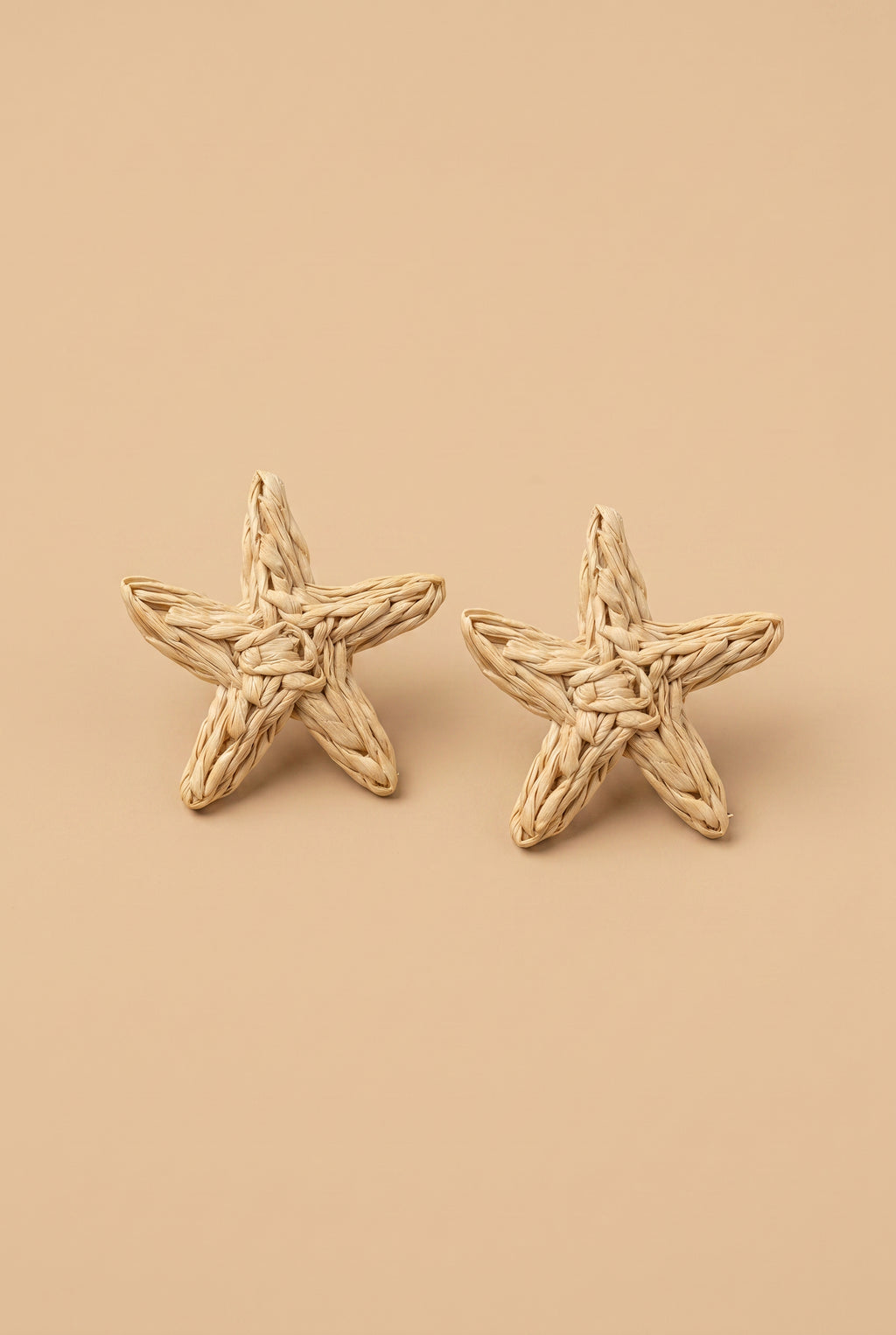 SEASTAR RATTAN EARRINGS
