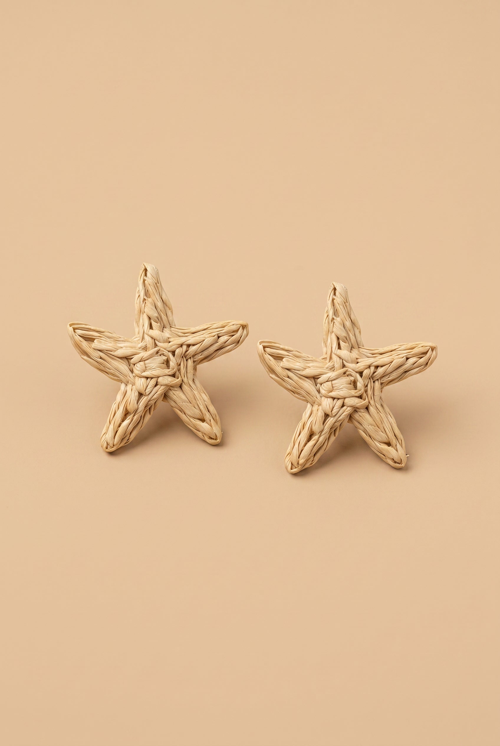 SEASTAR RATTAN EARRINGS