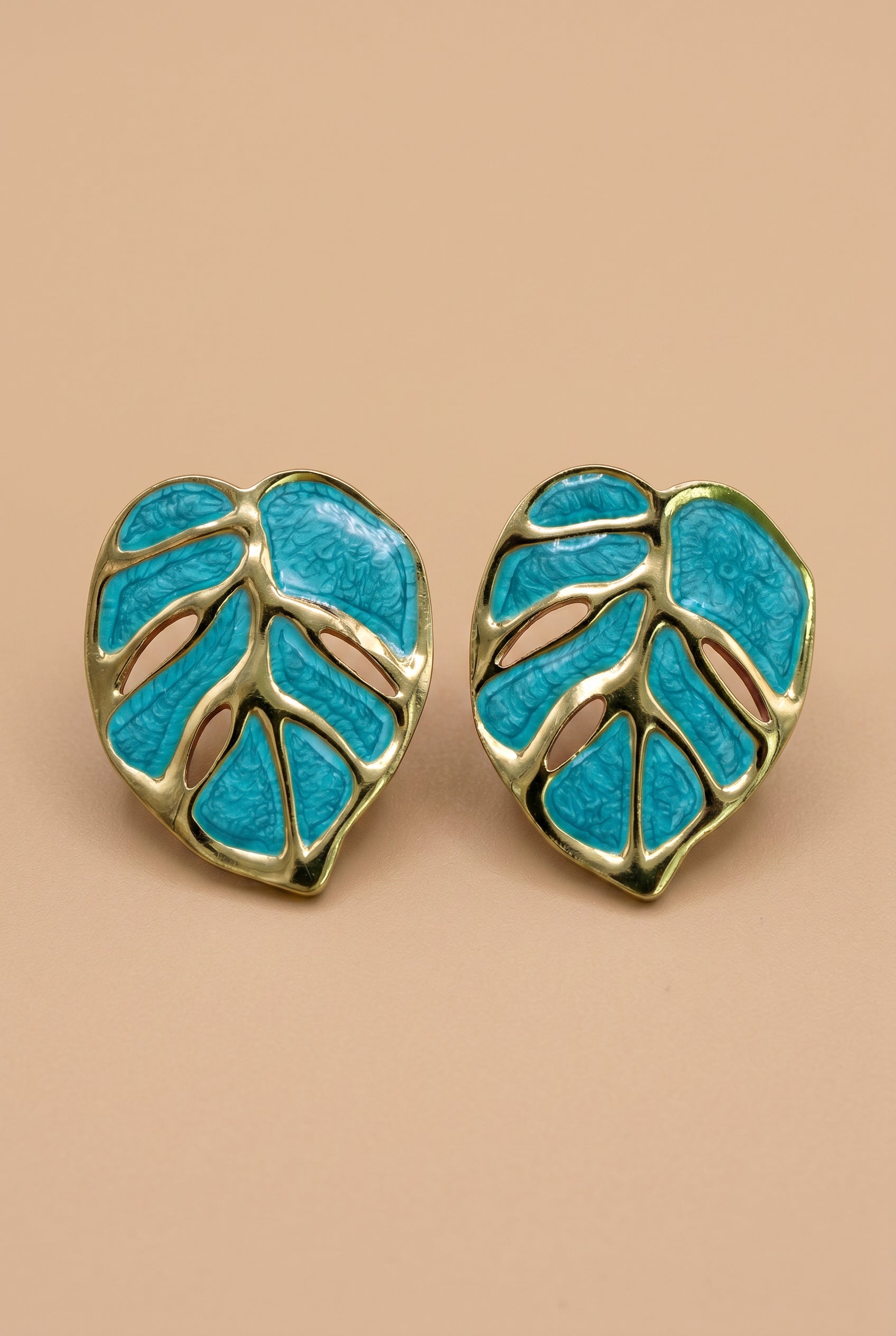 TROPICA LEAF EARRINGS