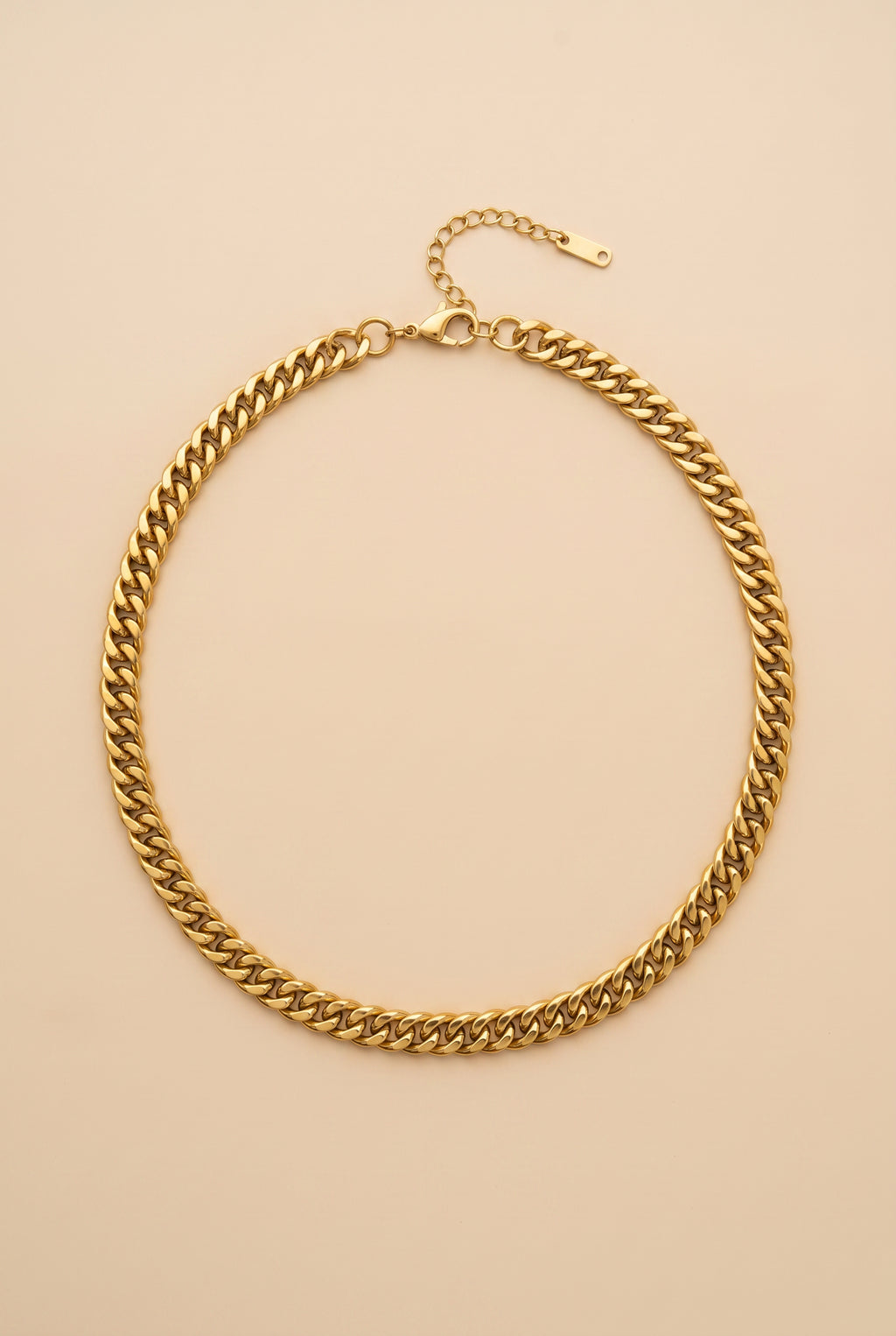 Gold Cuban Chain Necklace