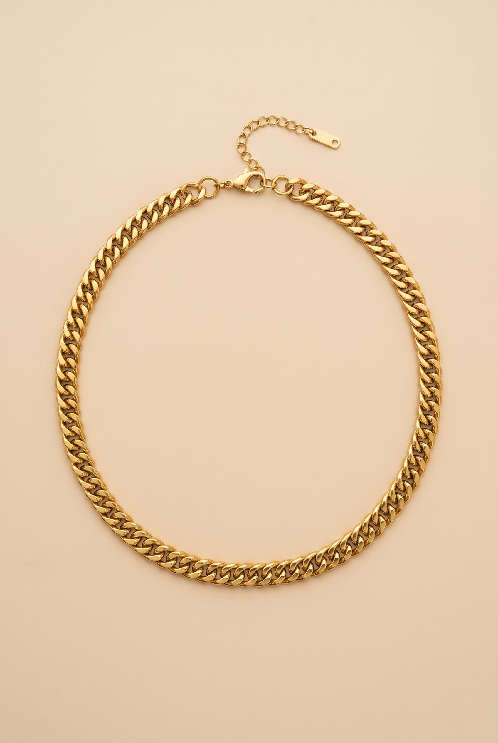 Gold Cuban Chain Necklace