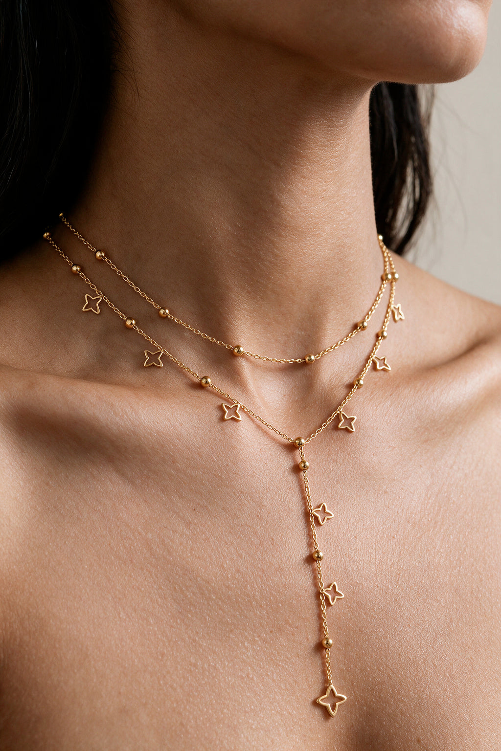 LIVIA DROP NECKLACE
