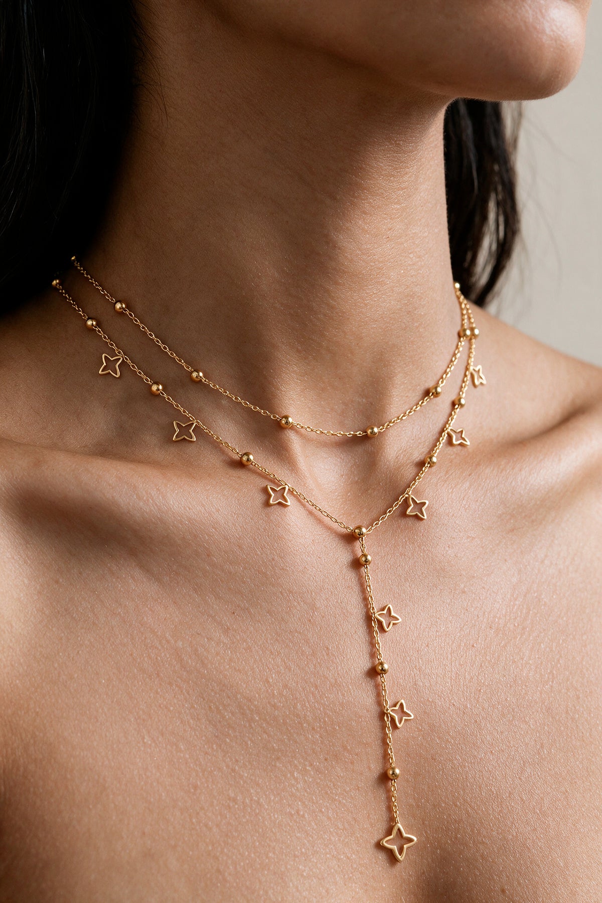 LIVIA DROP NECKLACE