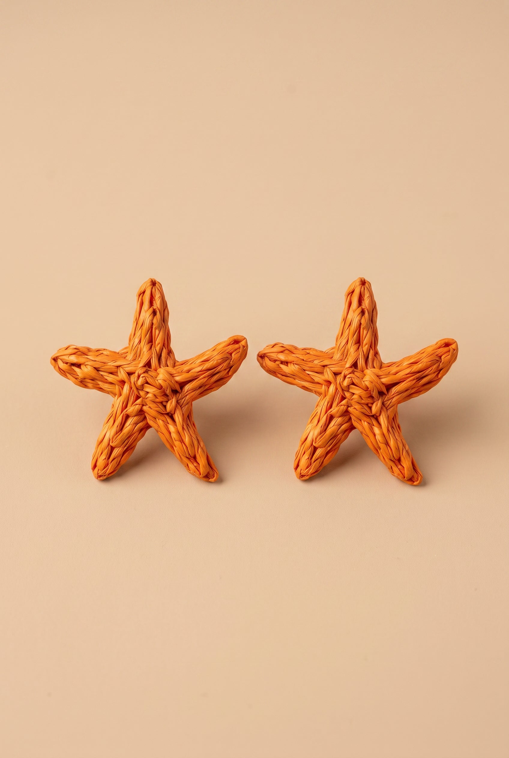 SEASTAR RATTAN EARRINGS