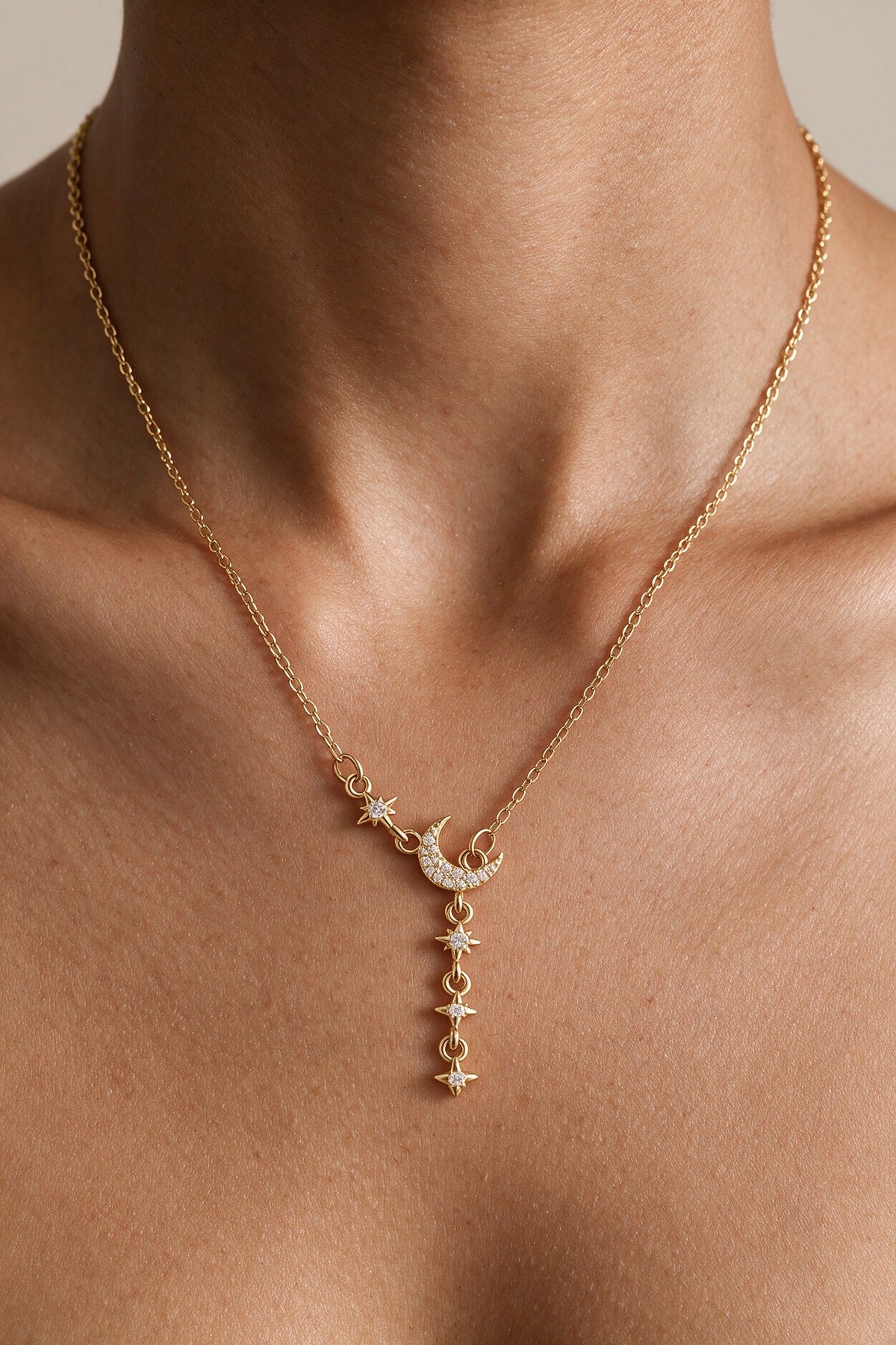 LUNARA DROP NECKLACE