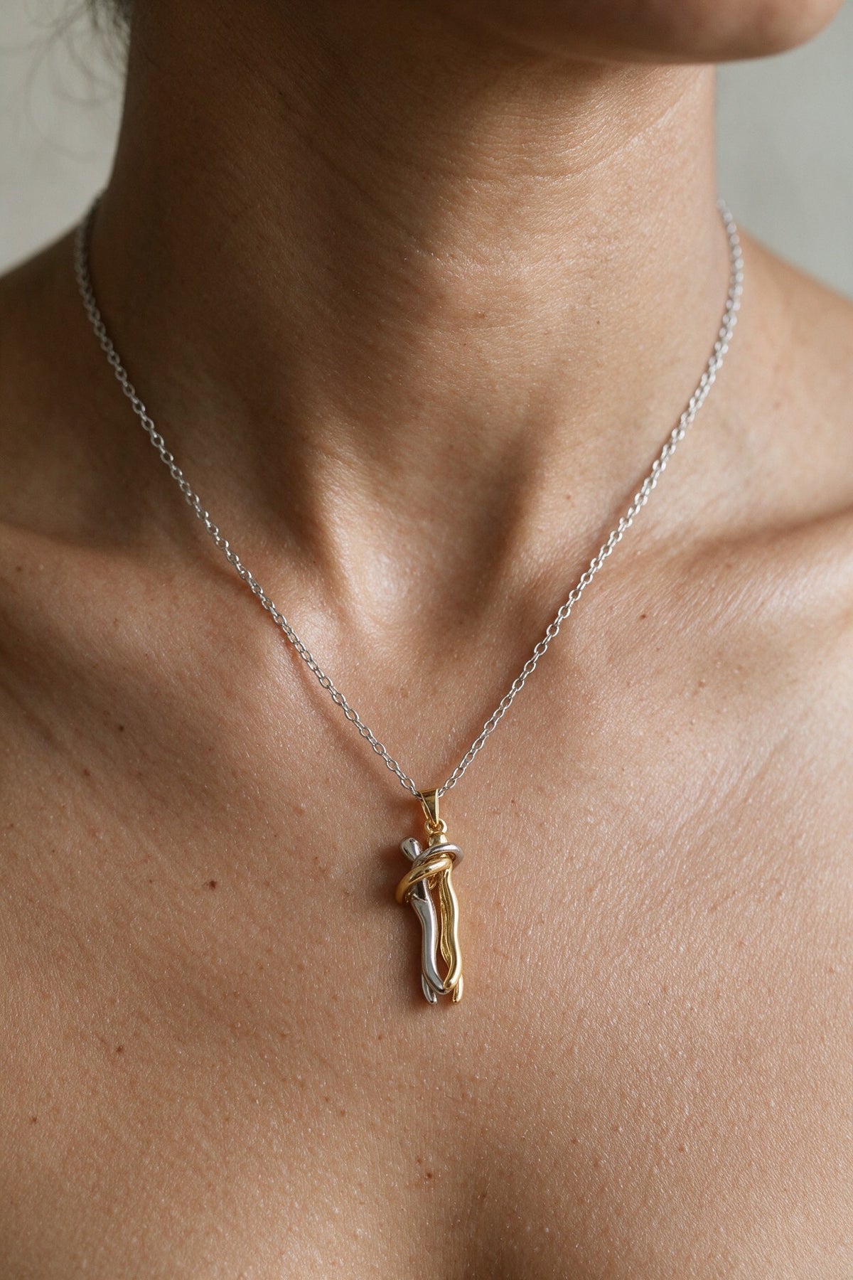Embrace Pendant Necklace